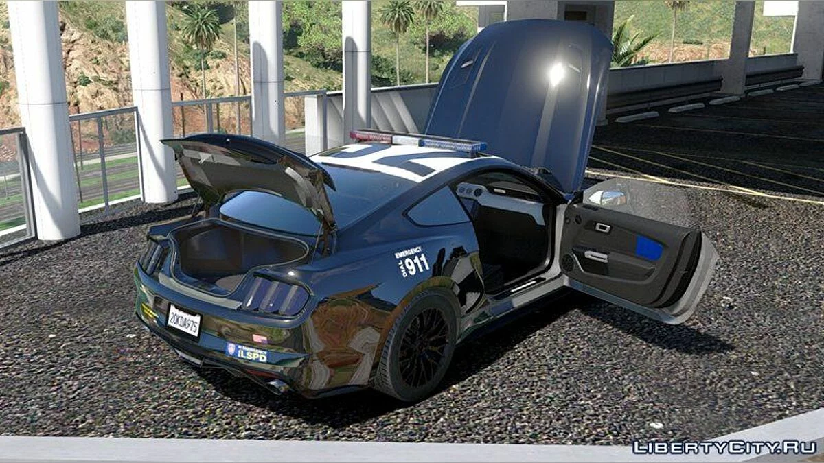 Ford Mustang police (LSPD) 1.0 / GTA 5
