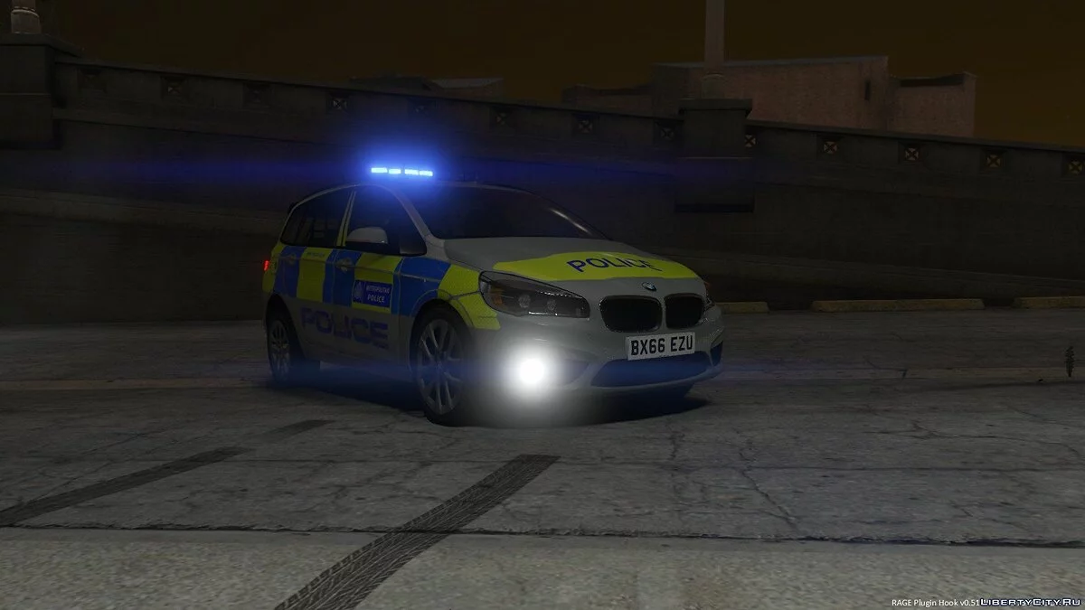 Metropolitan Police 2017 BMW 2 Series Grand Tourer ELS / GTA 5