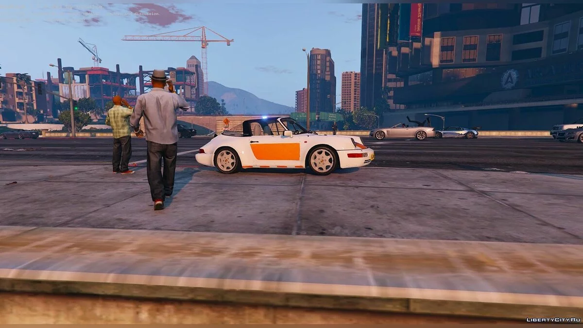 Porsche 911 Targa Rijkspolitie [Add-On / Replace] 1.0 / GTA 5