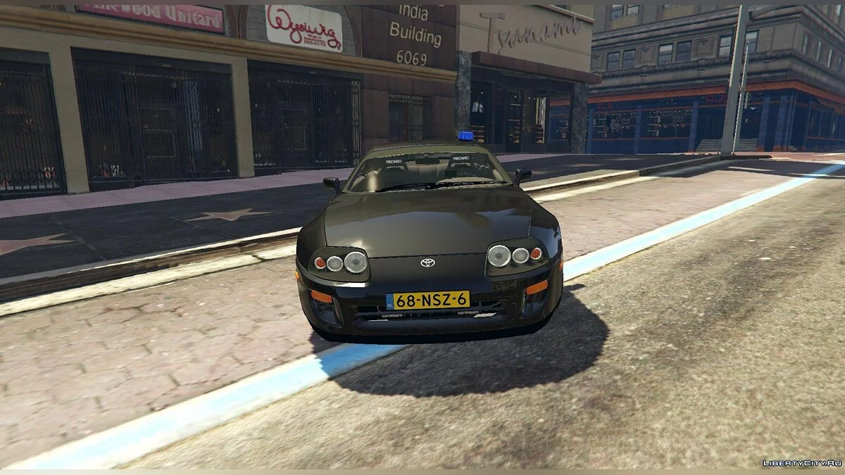 Unmarked Toyota Supra 1998 Dutch Police [ELS] 1.1 / GTA 5