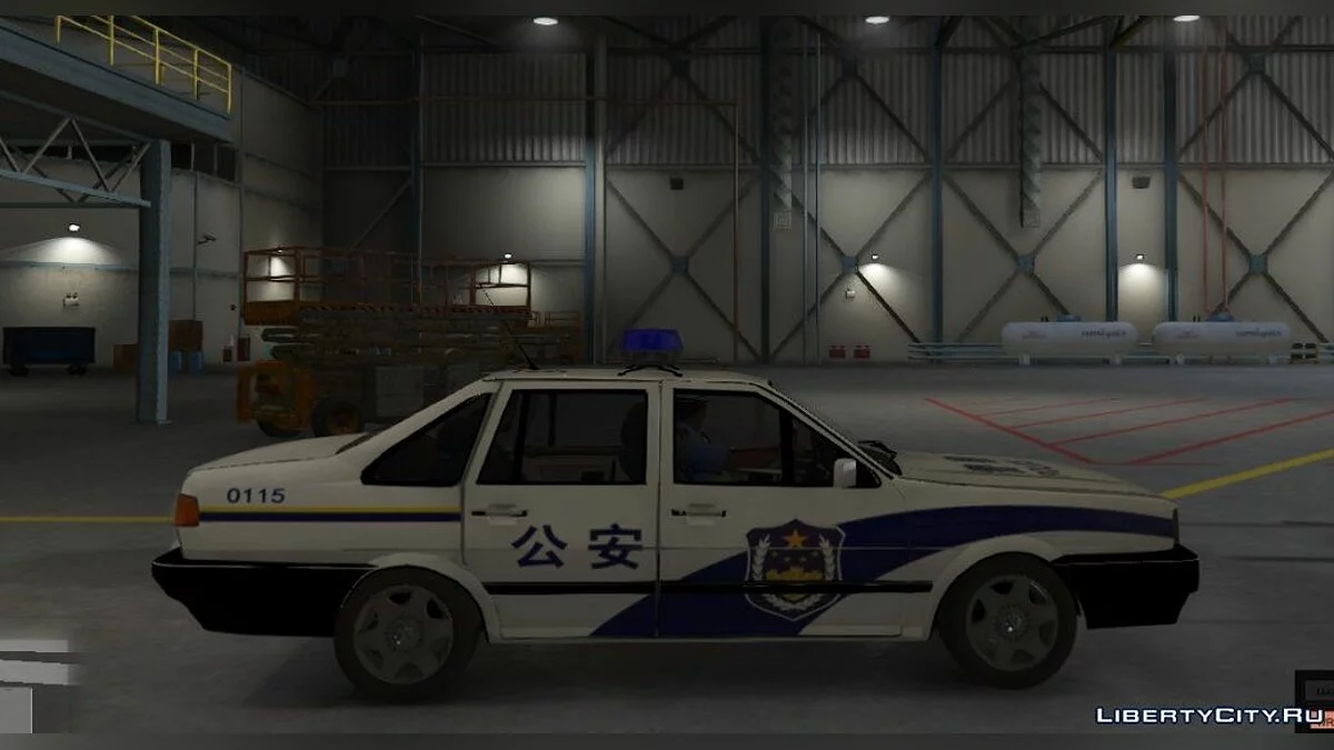 Volkswagen Santana Chinese police car [ELS] / GTA 5