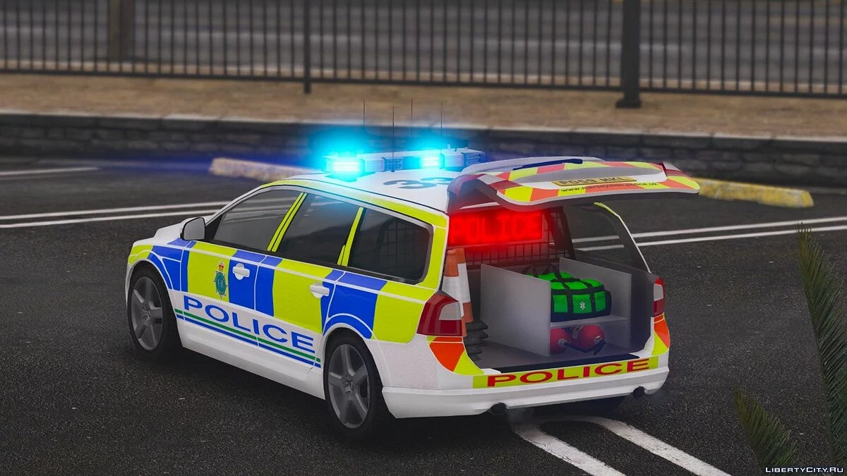 2011 Volvo V70 Merseyside Police RPU [ELS] 1.0 / GTA 5