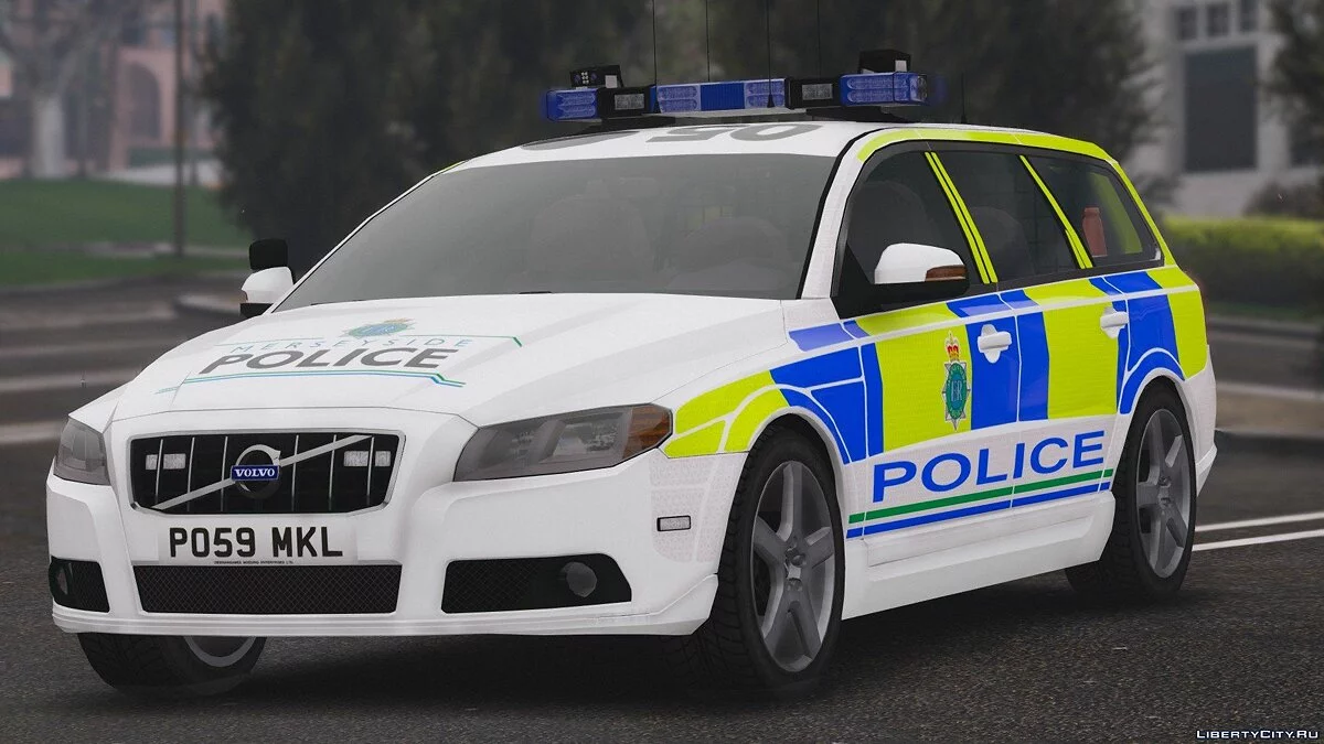 2011 Volvo V70 Merseyside Police RPU [ELS] 1.0 / GTA 5