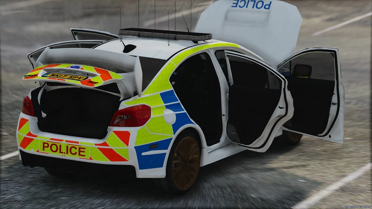 2017 Police Subaru Impreza WRX [Replace | ELS] V1 / GTA 5