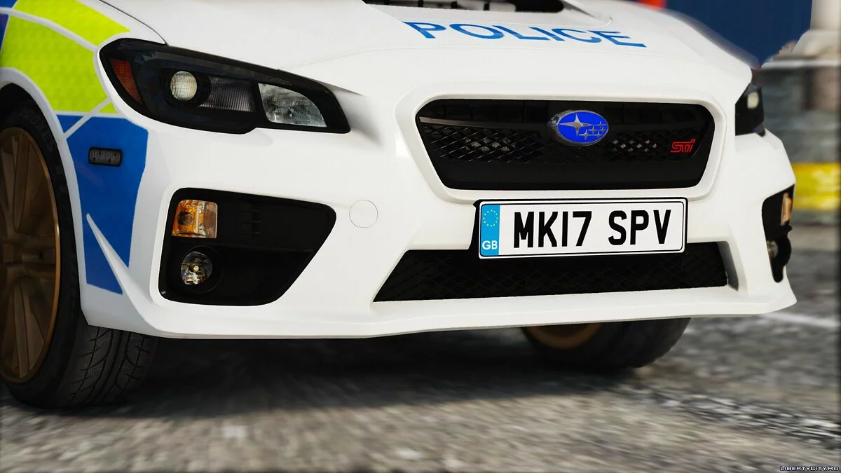 2017 Police Subaru Impreza WRX [Replace | ELS] V1 / GTA 5