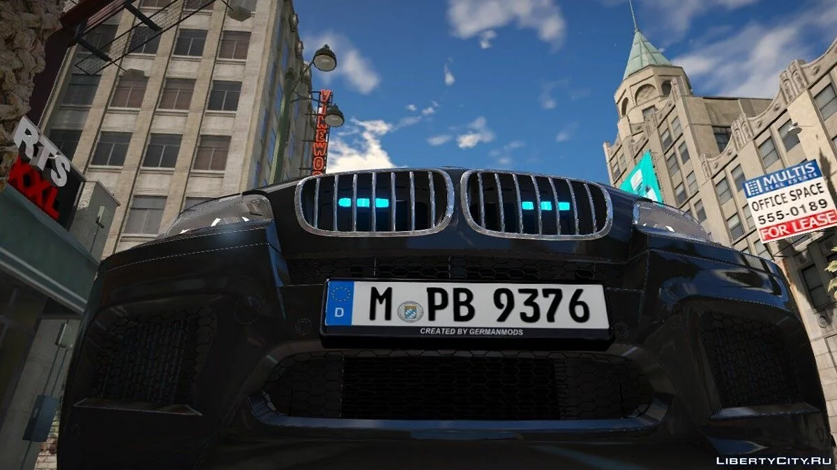 BMW X5M 2013 Polizei Bayern Kripo [ELS] 1.0 / GTA 5