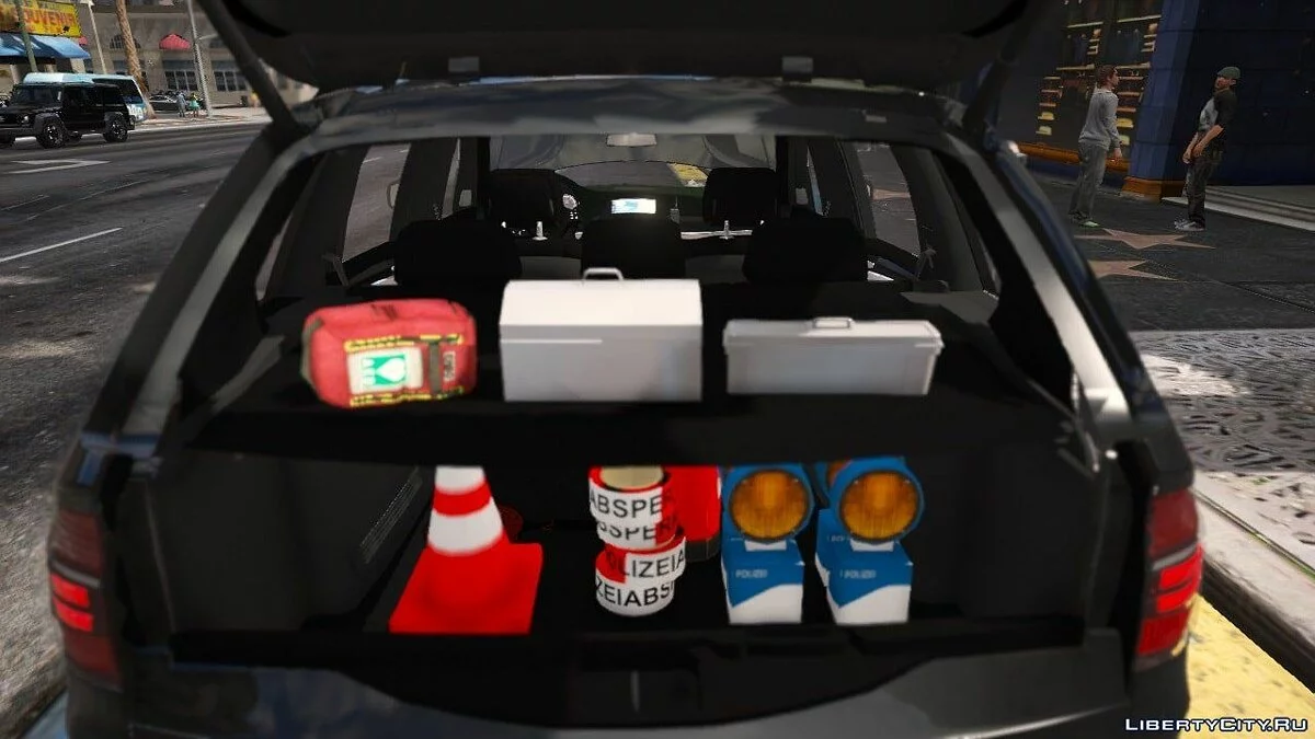 BMW X5M 2013 Polizei Bayern Kripo [ELS] 1.0 / GTA 5