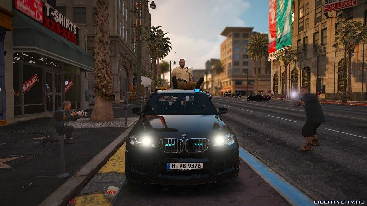 BMW X5M 2013 Polizei Bayern Kripo [ELS] 1.0 / GTA 5