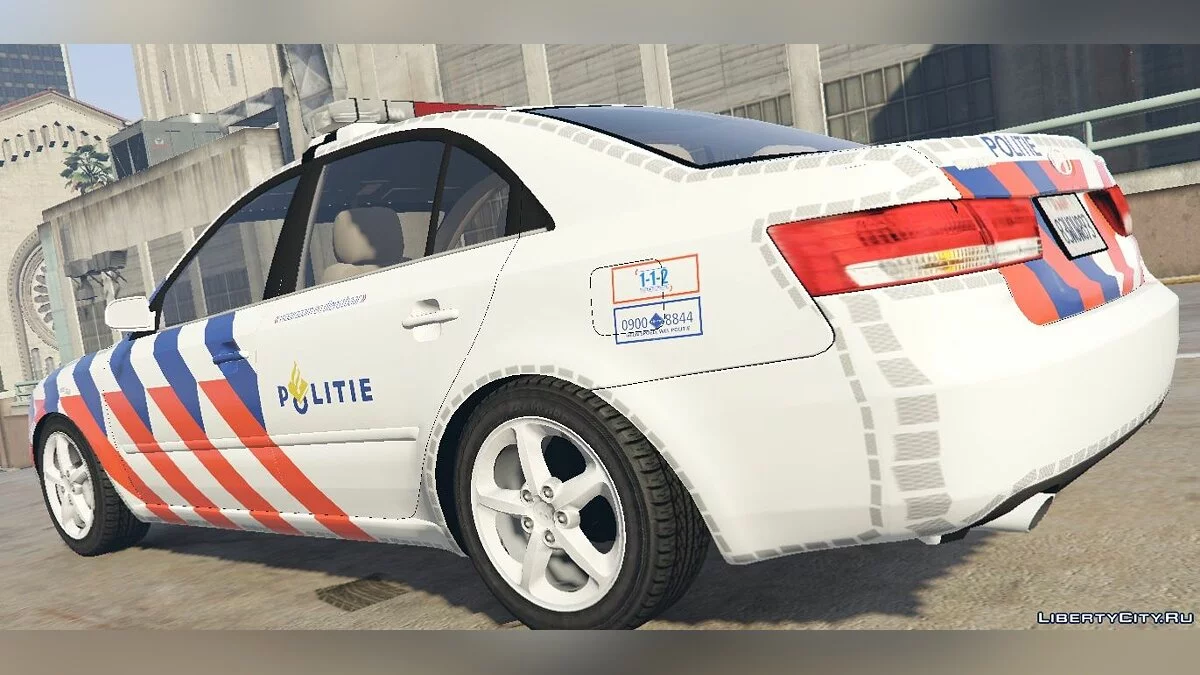 Hyundai Sonata Dutch police [Replace | ELS] 1.0 / GTA 5
