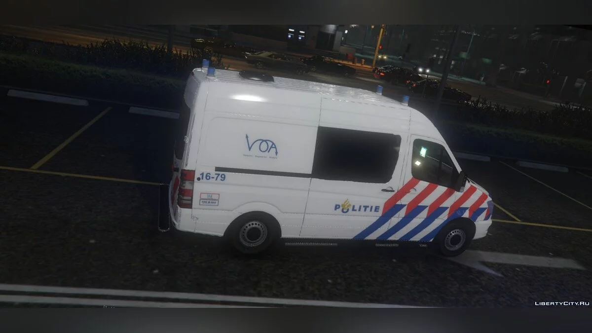 Mercedes Benz Sprinter 2015 Dutch Police / Nederlandse Politie VOA 1.0 / GTA 5