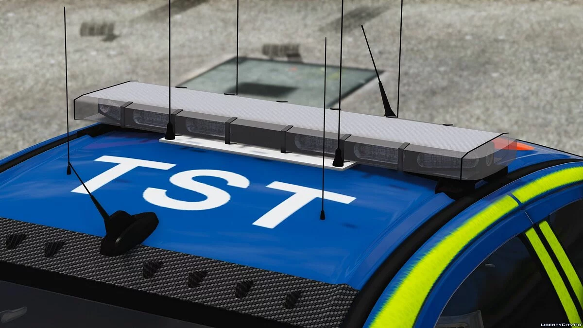 Police Mitsubishi Evo X (ELS Enabled) [Replace] V1 / GTA 5