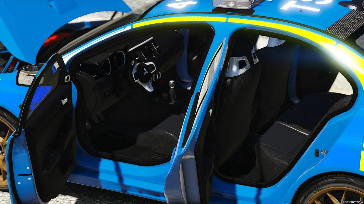 Police Mitsubishi Evo X (ELS Enabled) [Replace] V1 / GTA 5