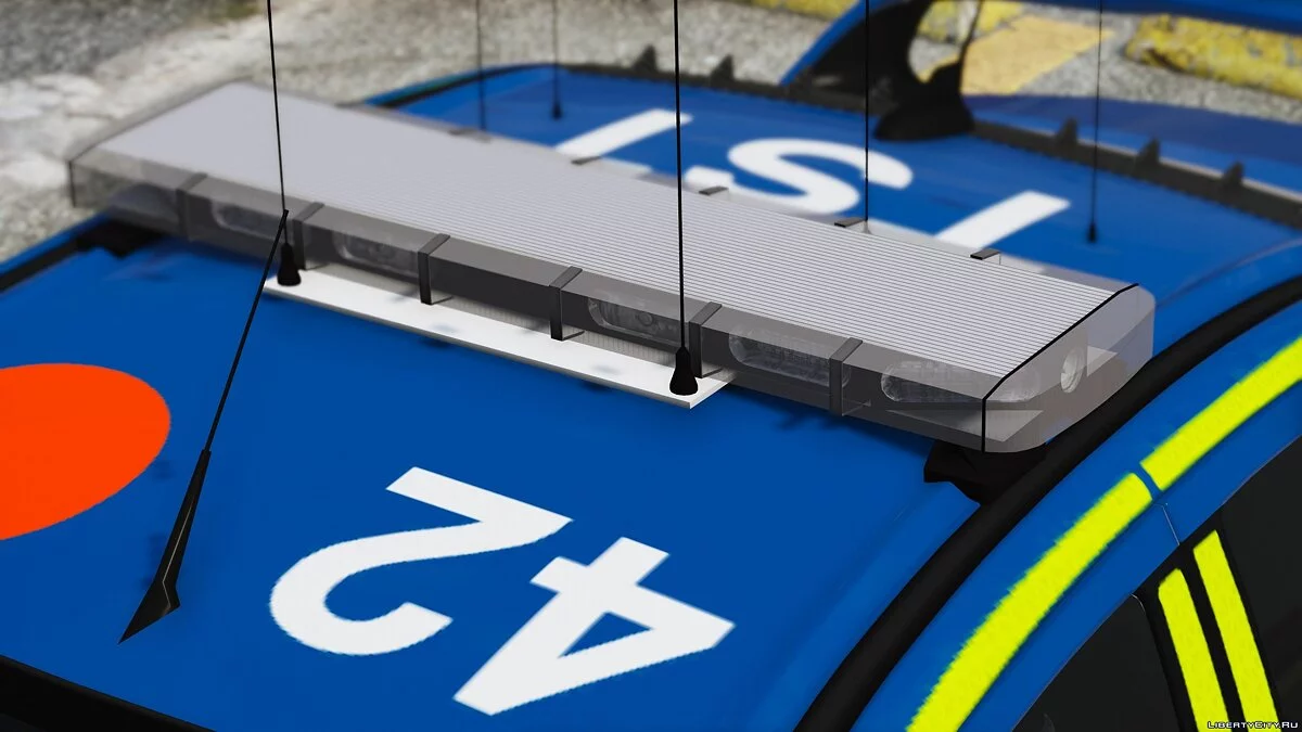 Police Mitsubishi Evo X (ELS Enabled) [Replace] V1 / GTA 5