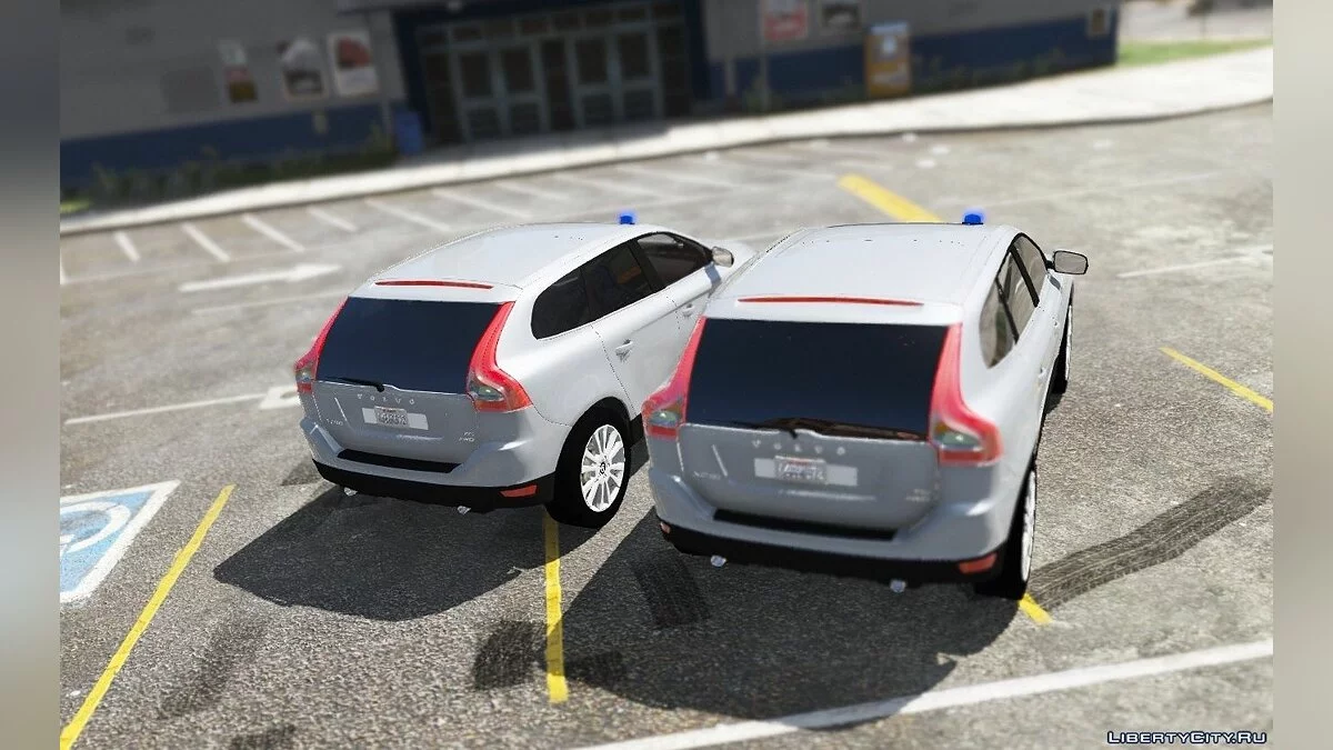 2009 Volvo XC60 Unmarked Police (ELS/REPLACE/UNLOCKED) 1.0 / GTA 5