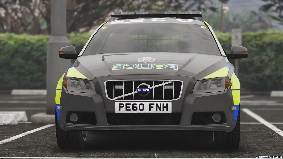 2010 Volvo V70 British Transport Police ARV [ELS] 1.0 / GTA 5