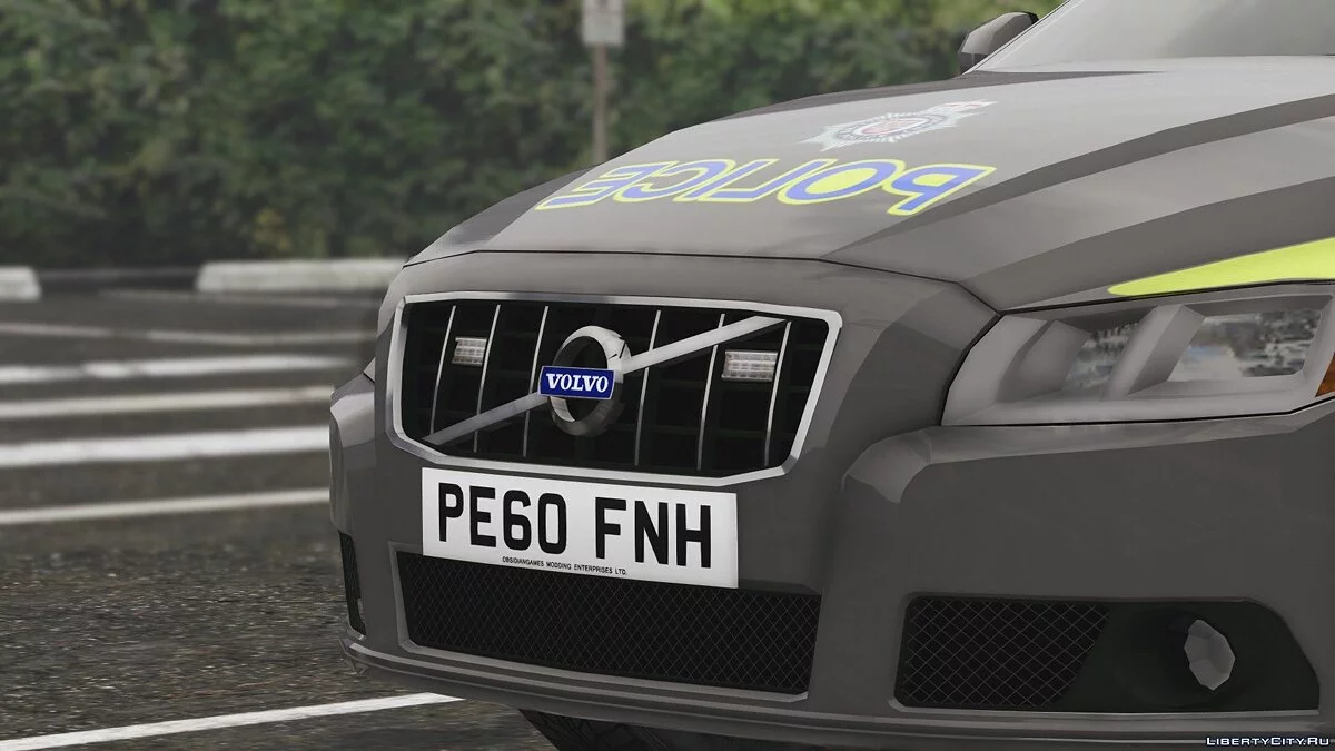 2010 Volvo V70 British Transport Police ARV [ELS] 1.0 / GTA 5