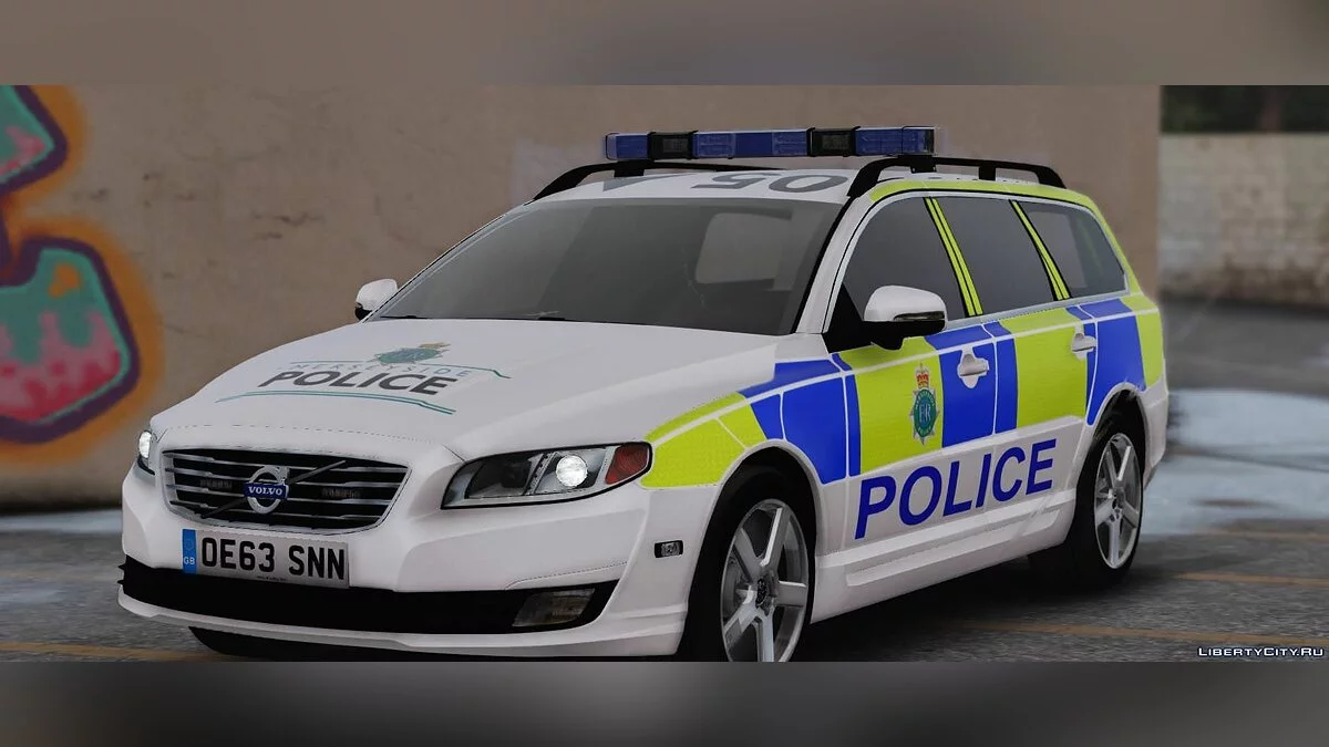 2014 Merseyside Police Volvo V70 Dog Section Pack [ELS] 1.0 / GTA 5