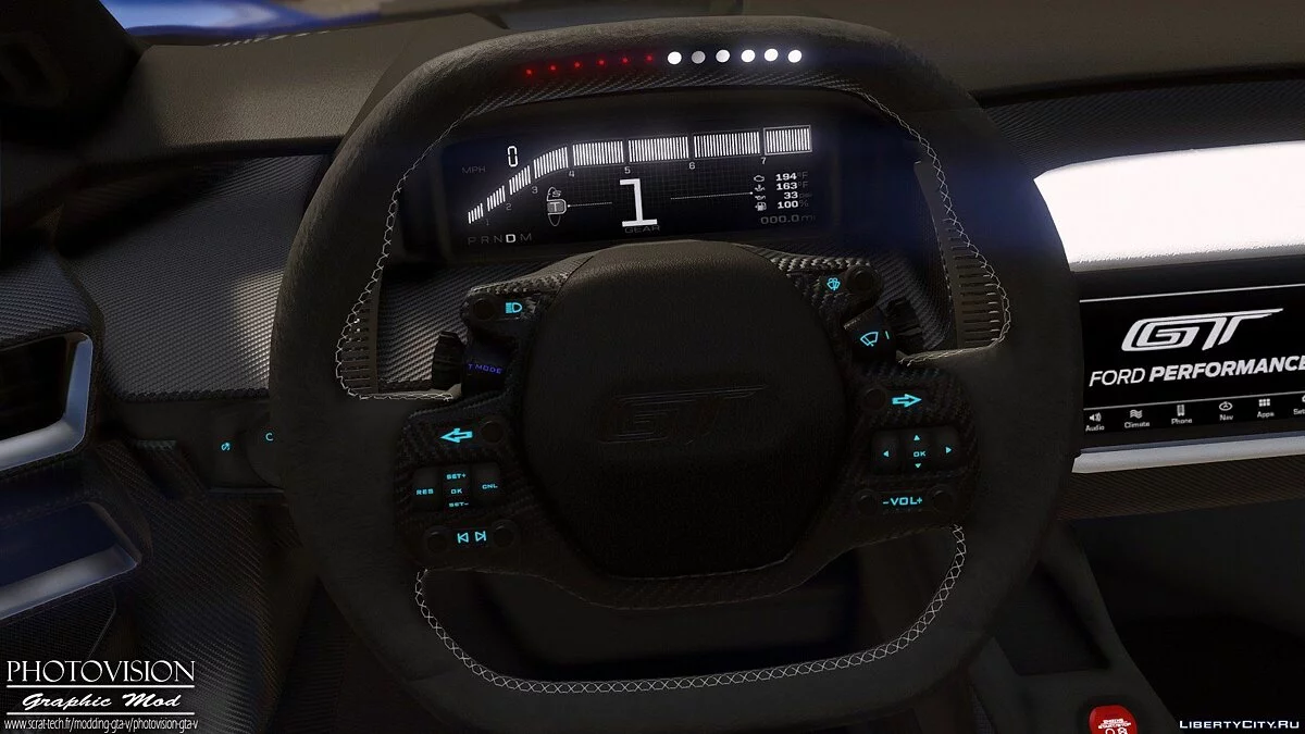 2017 Ford GT | Hot Pursuit Police [Add-On / Replace | Template] 1.0 / GTA 5