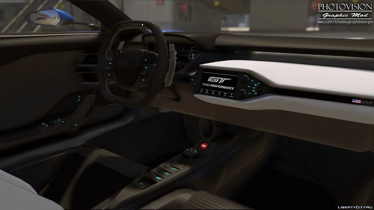 2017 Ford GT | Hot Pursuit Police [Add-On / Replace | Template] 1.0 / GTA 5