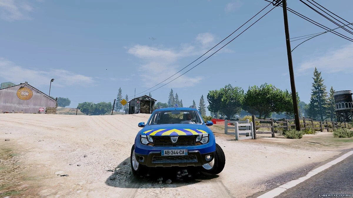 Dacia Duster Gendarmerie Nationale 1.0 / GTA 5
