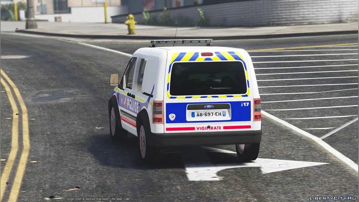 Ford Connect – Police Nationale Vigipirate by matservant (ELS) 1.0 / GTA 5