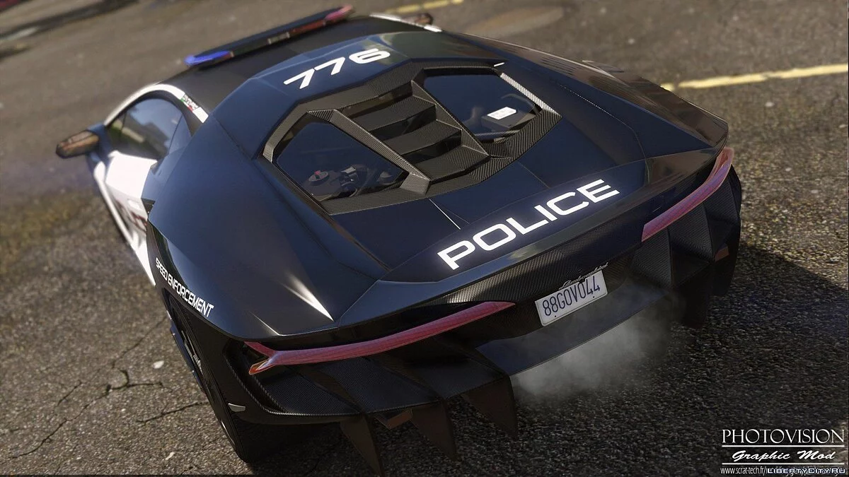 Lamborghini Centenario | Hot Pursuit Police [Add-On / Replace] 1.0 / GTA 5