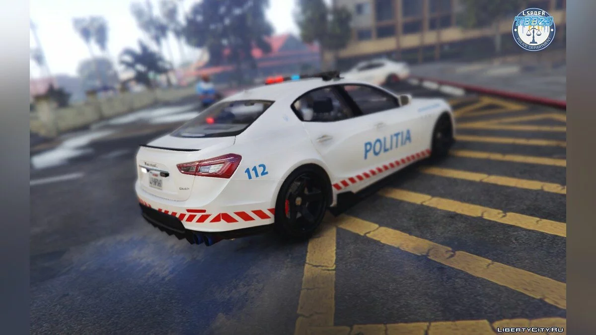 MASERATI - POLITIA ROMANA - INTERVENTII RAPIDE 1.0 / GTA 5