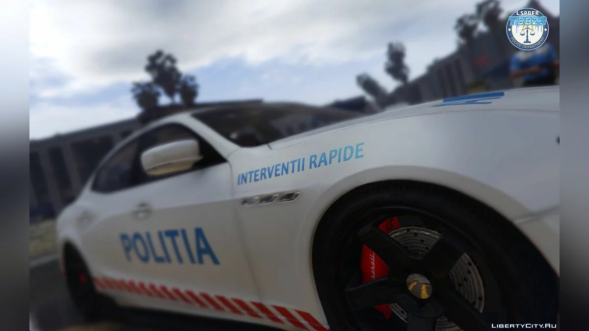 MASERATI - POLITIA ROMANA - INTERVENTII RAPIDE 1.0 / GTA 5