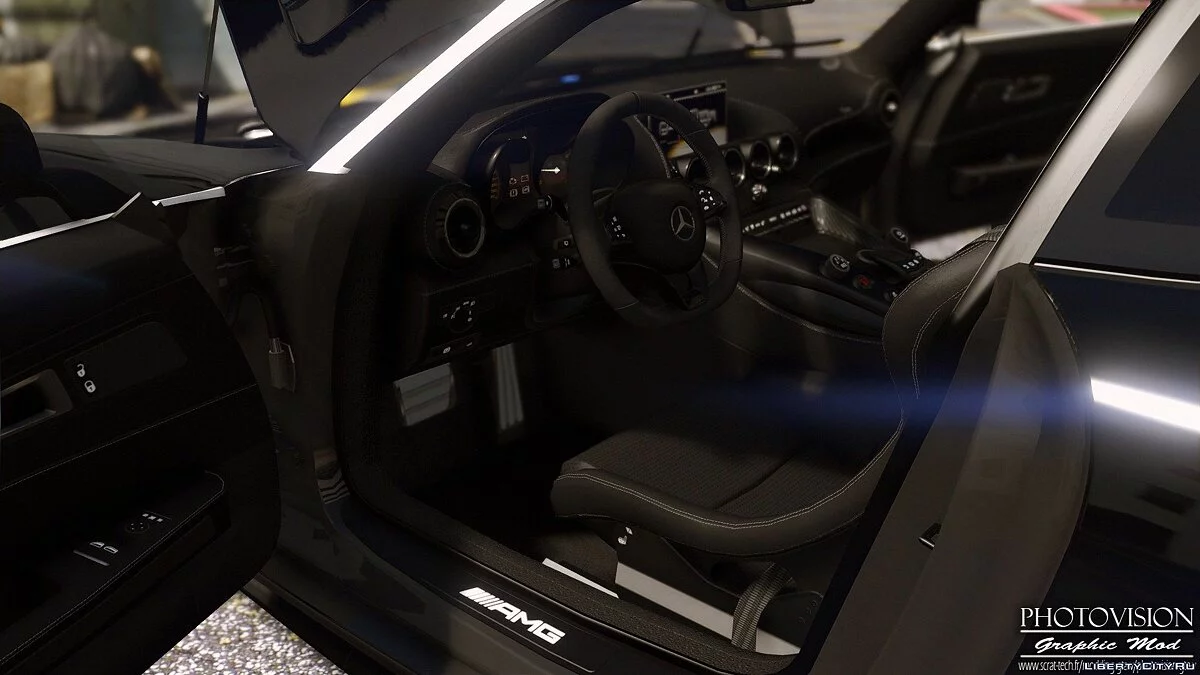 Mercedes-Benz AMG GT R 2017 | Hot Pursuit Police [Add-On / Replace | Template] 1.0 / GTA 5