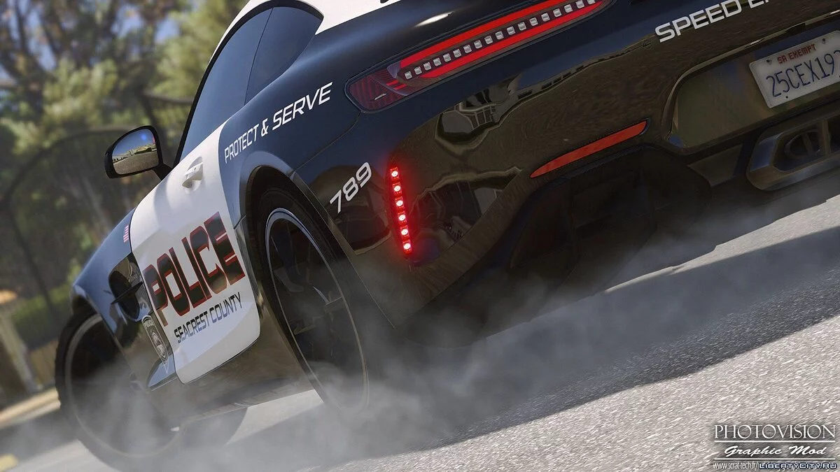 Mercedes-Benz AMG GT R 2017 | Hot Pursuit Police [Add-On / Replace | Template] 1.0 / GTA 5