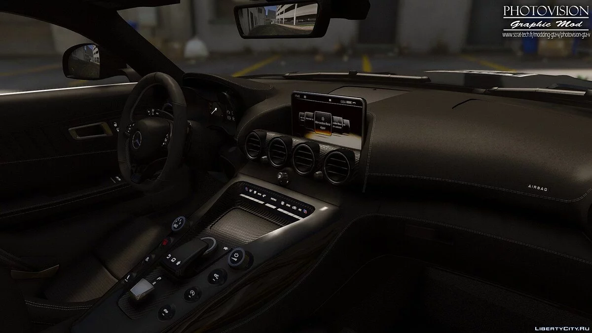 Mercedes-Benz AMG GT R 2017 | Hot Pursuit Police [Add-On / Replace | Template] 1.0 / GTA 5