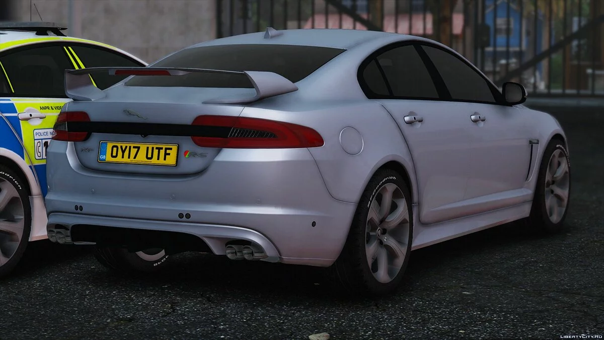Police Jaguar XFR-S (ELS Pack) (Replace) 1.0 / GTA 5