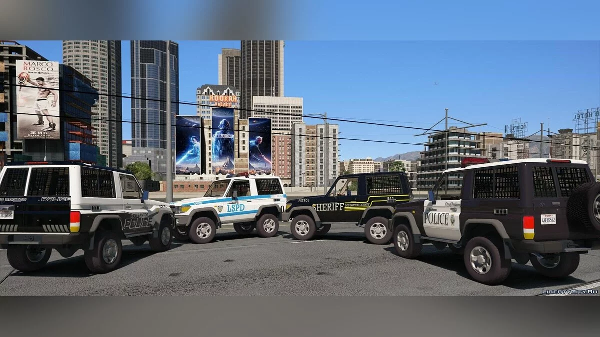 Toyota Land Cruiser Machito Police 2014 [Replace | Livery | Extras] 0.8 / GTA 5