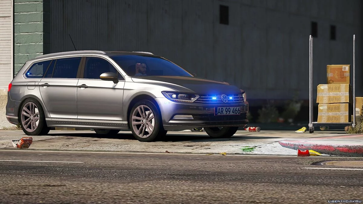 2015 Volkswagen Passat Variant - Unmarked Version - [ELS/REPLACE] 2.0 / GTA 5