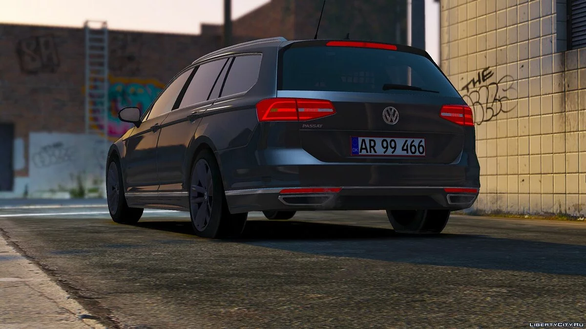 2015 Volkswagen Passat Variant - Unmarked Version - [ELS/REPLACE] 2.0 / GTA 5