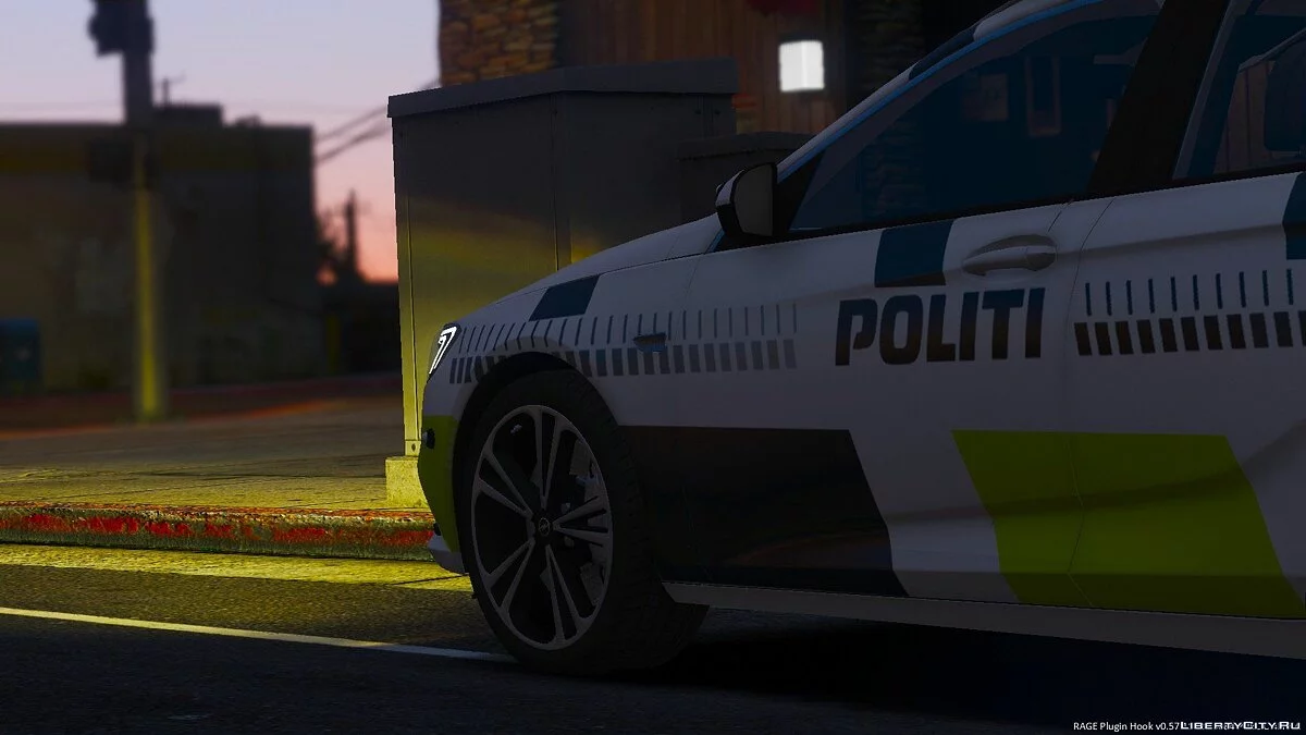 2017 Opel Insignia Sports Tourer - Danish Police - ELS - [REPLACE] BETA / GTA 5