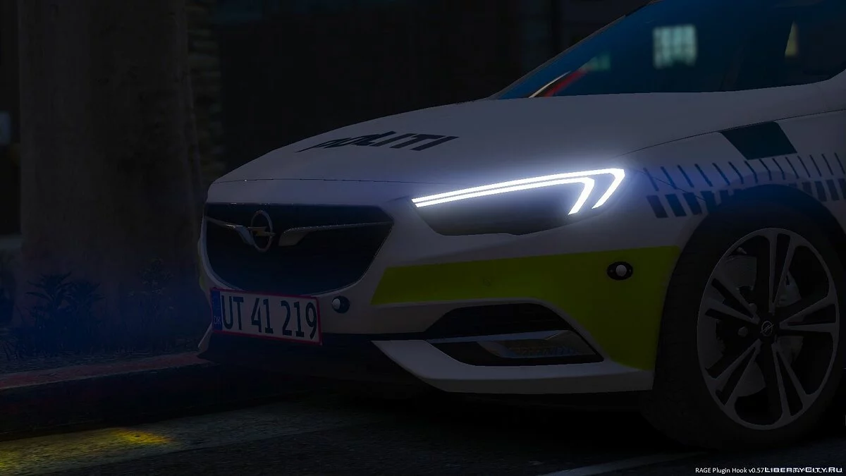 2017 Opel Insignia Sports Tourer - Danish Police - ELS - [REPLACE] BETA / GTA 5