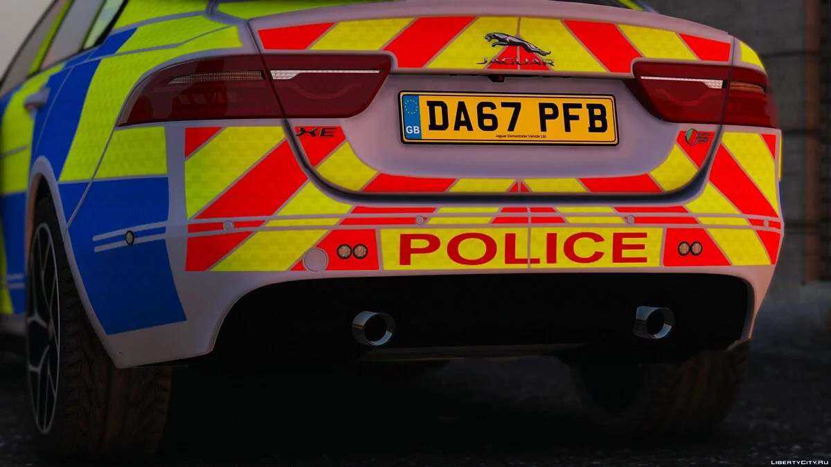 2017 Police Jaguar XE-S V1 / GTA 5