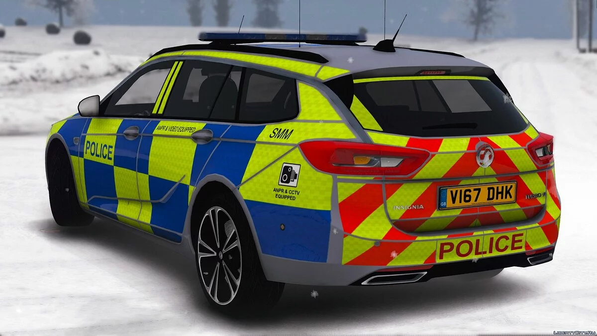 2017 Police Vauxhall Insignia Estate [Replace | ELS] 1.0 / GTA 5
