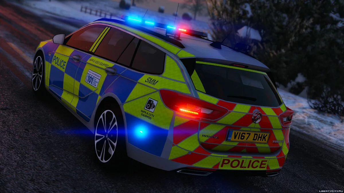 2017 Police Vauxhall Insignia Estate [Replace | ELS] 1.0 / GTA 5