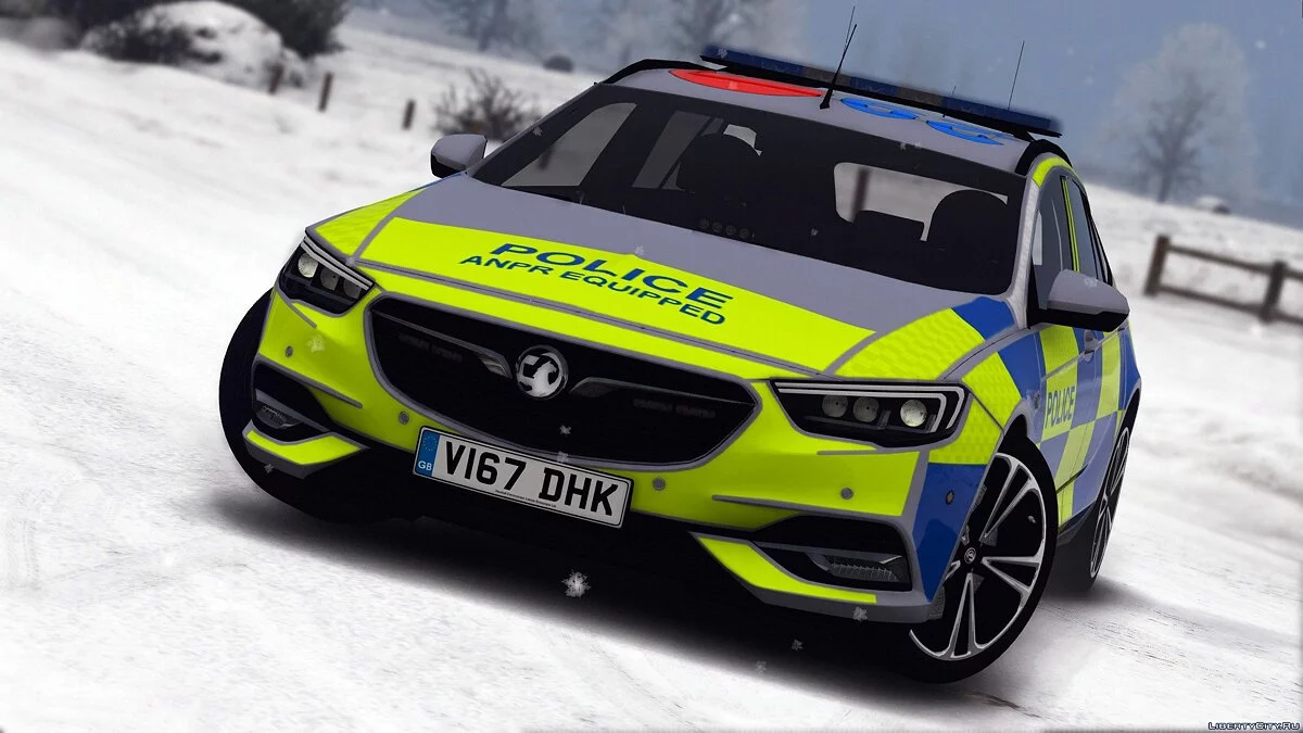 2017 Police Vauxhall Insignia Estate [Replace | ELS] 1.0 / GTA 5