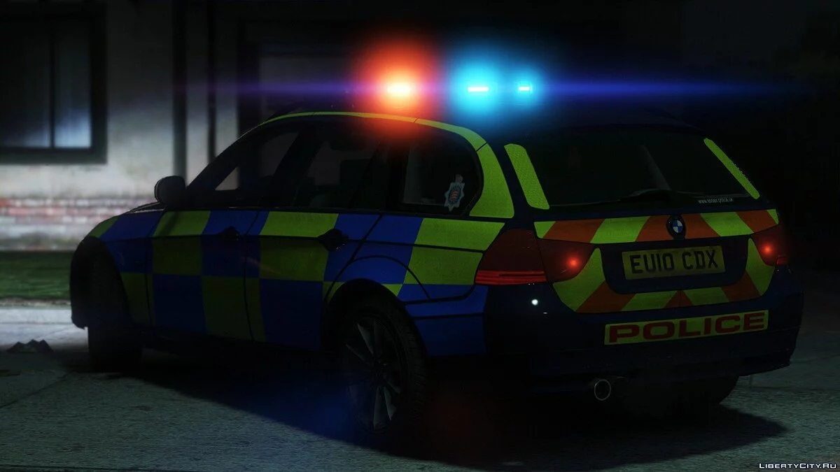 Essex Police BMW 330d 2009 [ELS] 1.1 / GTA 5