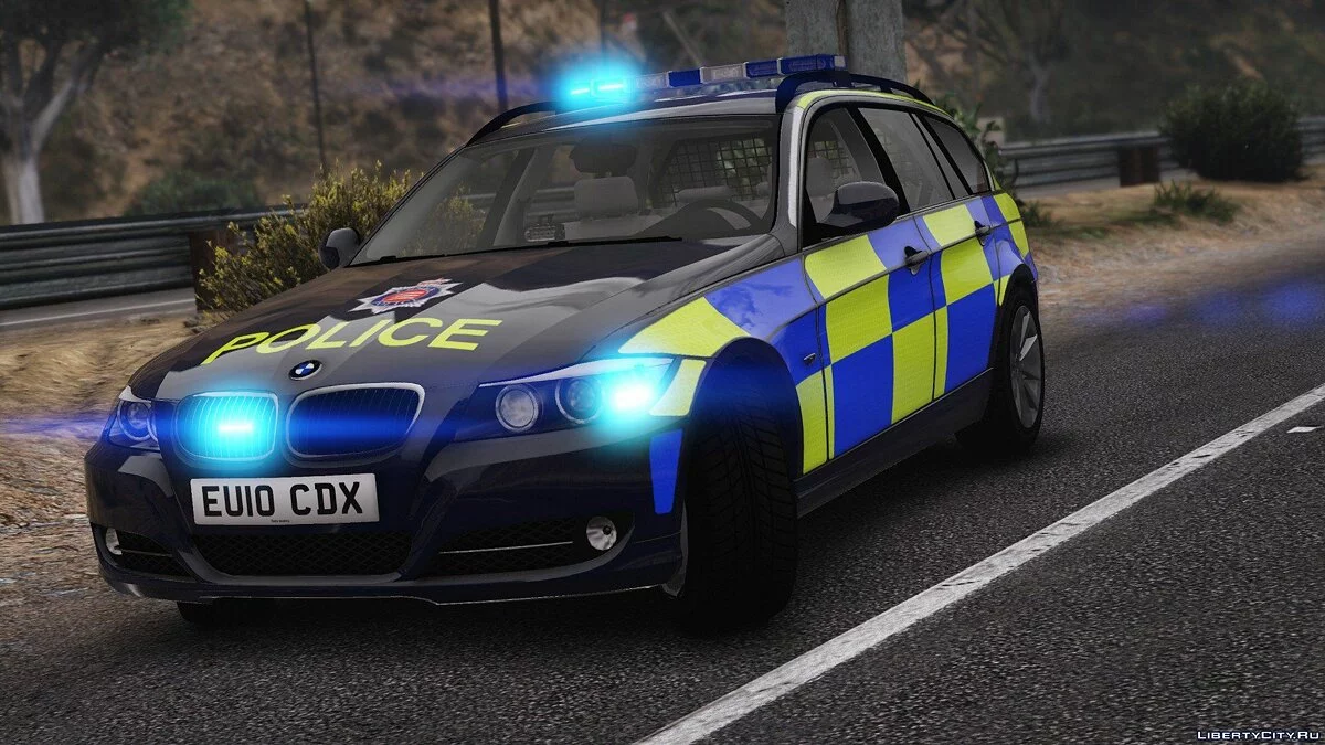 Essex Police BMW 330d 2009 [ELS] 1.1 / GTA 5