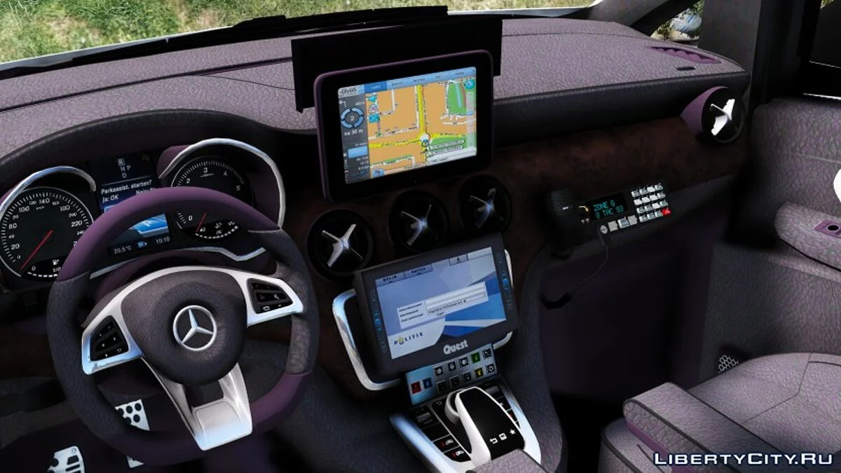 Mercedes-Benz Vito Tourer Politie 2017 [ELS] 1.0 / GTA 5