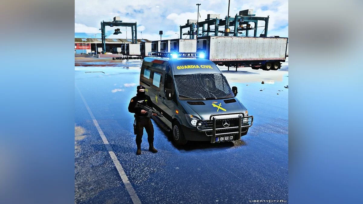 Mercedes Sprinter Guardia Civil GRS (ELS) 1.1 / GTA 5