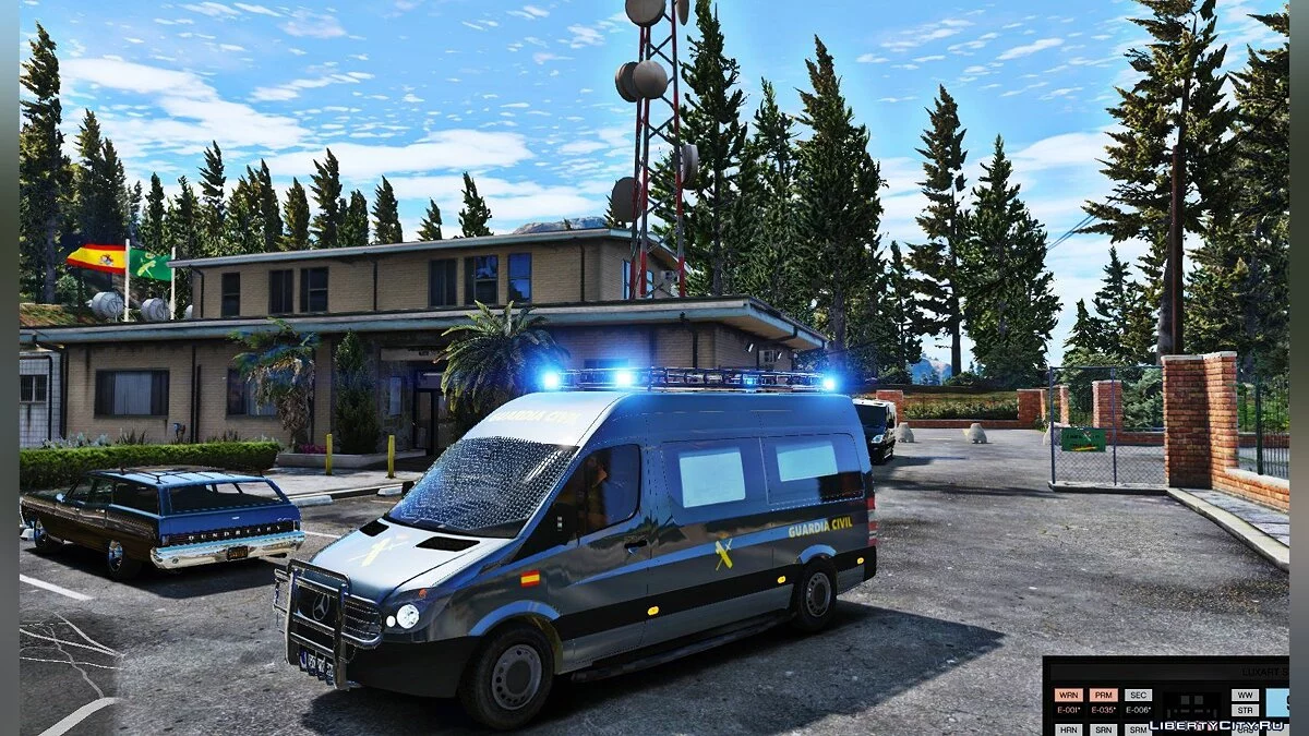 Mercedes Sprinter Guardia Civil GRS (ELS) 1.1 / GTA 5