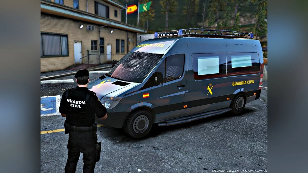 Mercedes Sprinter Guardia Civil GRS (ELS) 1.1 / GTA 5