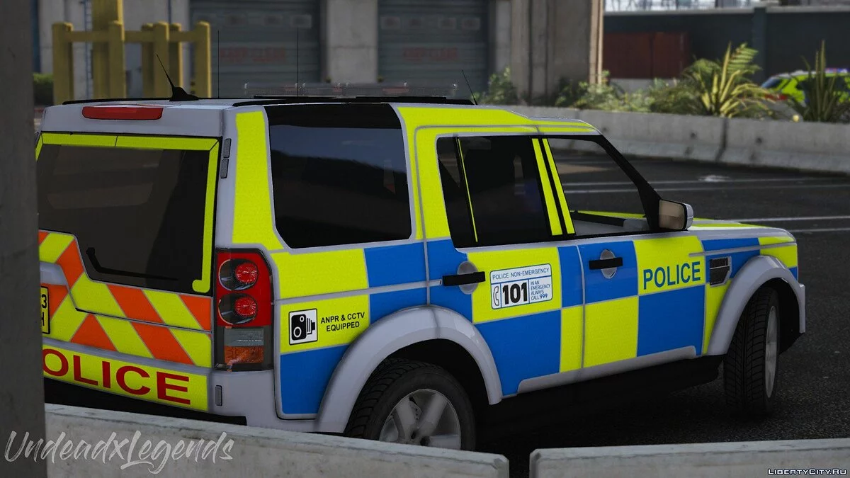 2013 Police Land Rover Discovery 4 [Replace | ELS] V1 / GTA 5