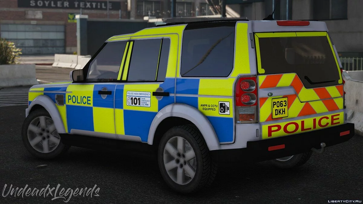 2013 Police Land Rover Discovery 4 [Replace | ELS] V1 / GTA 5