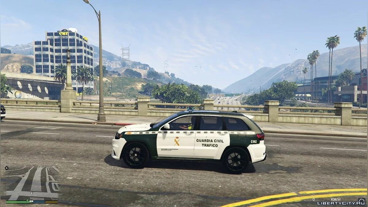 Jeep Grand Cherokee Guardia Civil Trafico - Spanish Traffic Police 1.1 / GTA 5